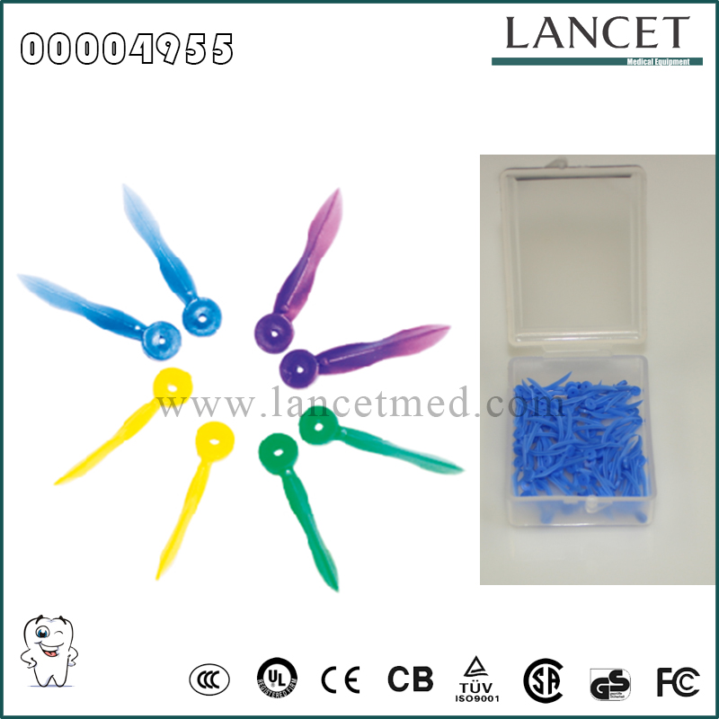 4955间隙楔  带孔牙楔子